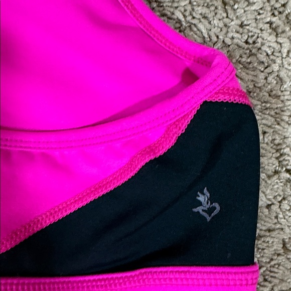 Torrid Hot Pink and Black Sports Bra SKU1165 - Picture 4 of 9